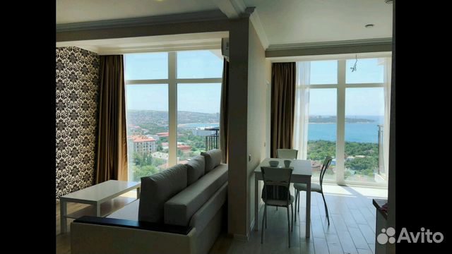 

Квартира-студия, 55 м², 3 кровати