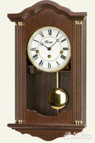 Настенные часы с маятником и боем K.Mozer