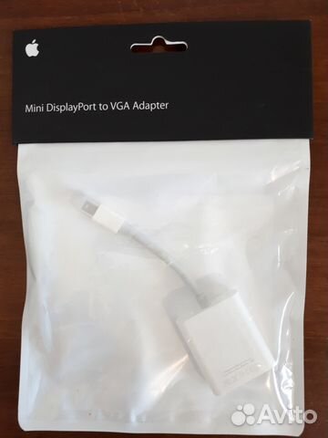 Apple, Mini DisplayPort to VGA Adapter. оригинал