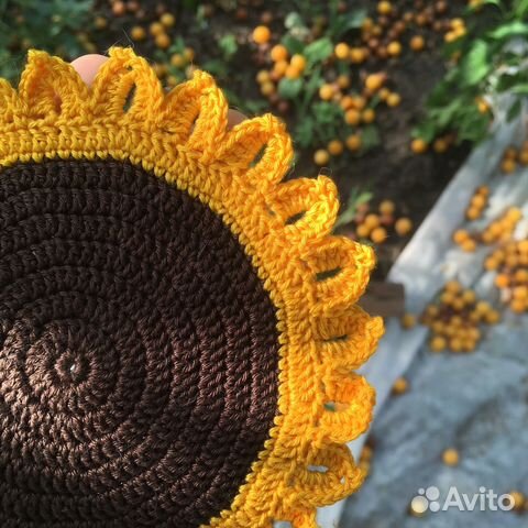 Подставка под горячее «Подсолнух»