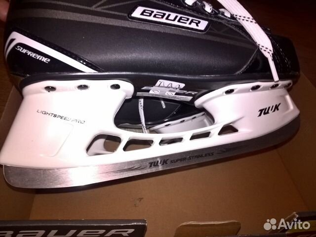 Коньки хоккейные р38,5 bauer supreme s150 новые