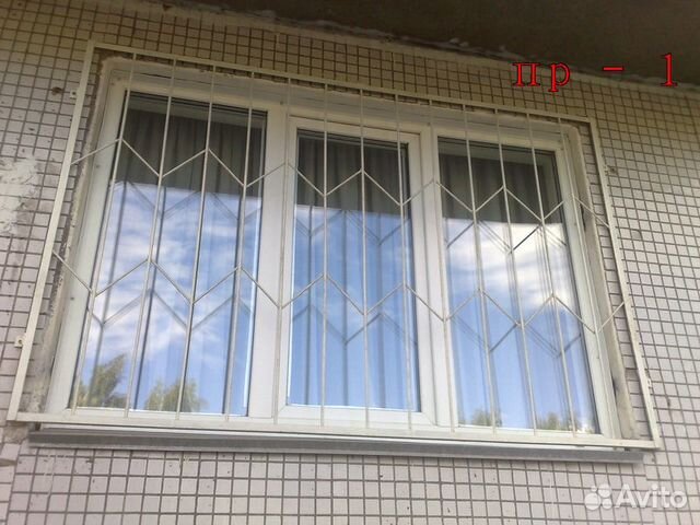 Установка решёток на окна