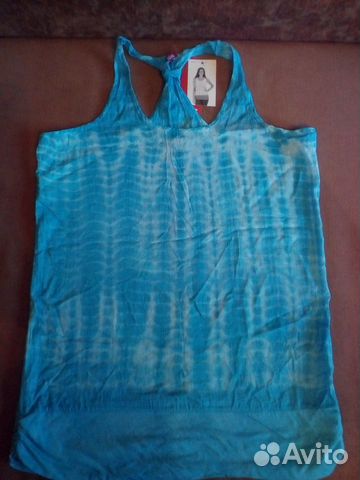 Майка топ женская 100 хлопок, новая, 48-50 р