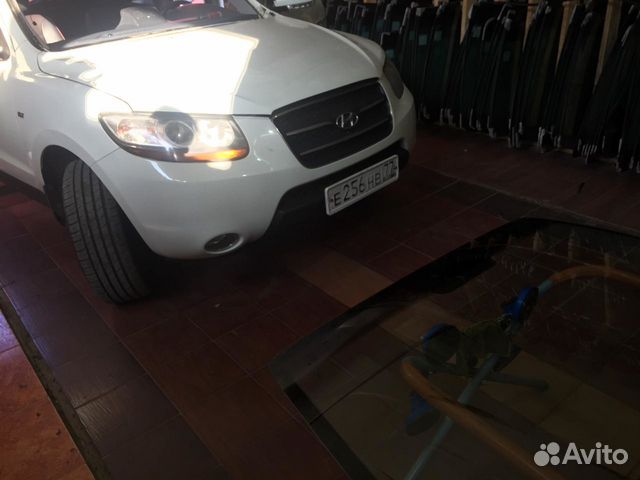 Лобовое стекло Хендай Санта Фе. Установка