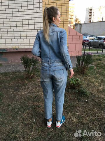 Джинсовый комбинезон для беременных ASOS