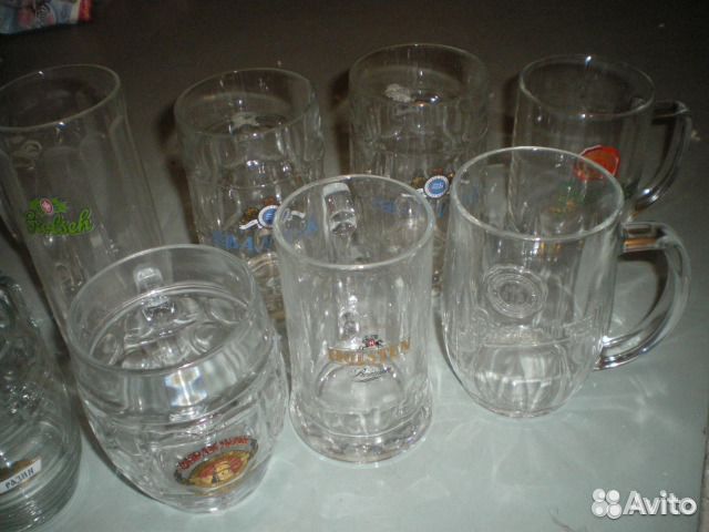 Пивные кружки и бокалы. 20штук Пивные кружки и бокалы. 20штук