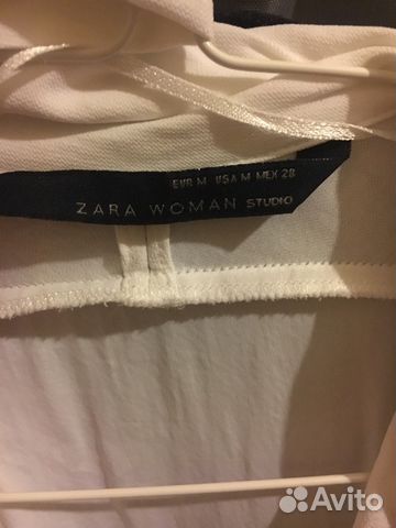 Белый комбинезон Zara Studio Белый комбинезон Zara Studio