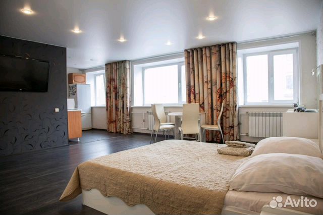 

Квартира-студия, 51 м², 2 кровати