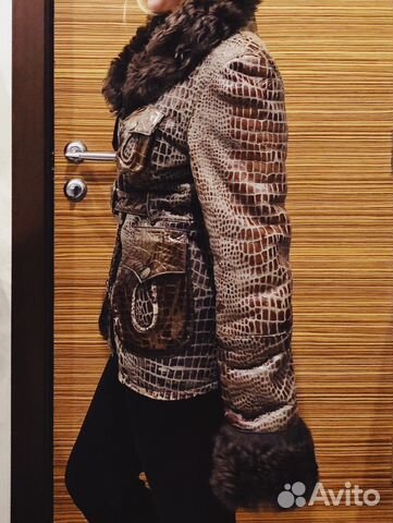 Дубленка женская, нат. кожа/шерсть, размер 42-44