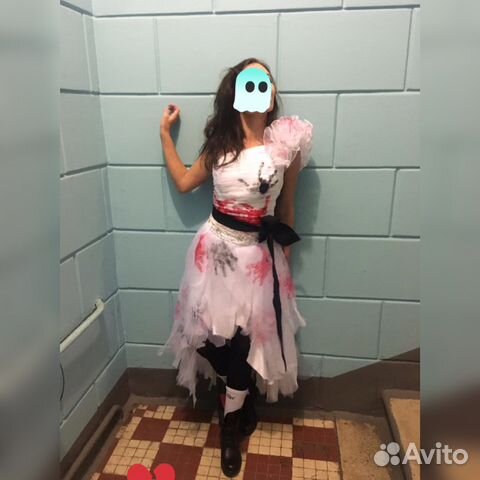 Платье невесты на хэллоуин