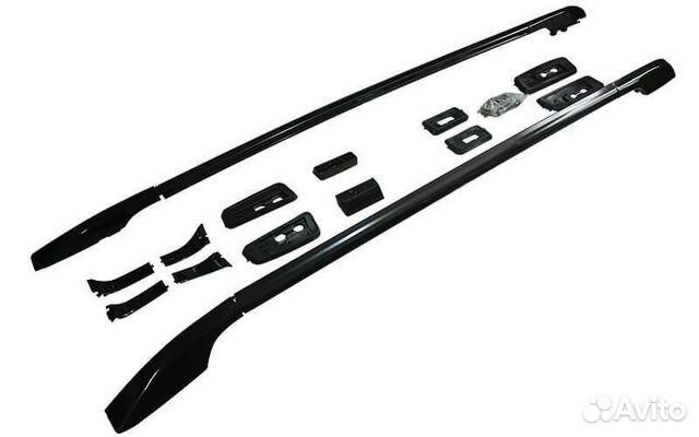 Рейлинги Toyota Land Cruiser 200 черные