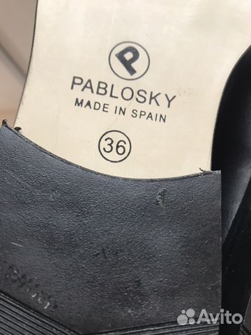 Туфли Pablosky, p.36 новые Туфли Pablosky, p.36 новые