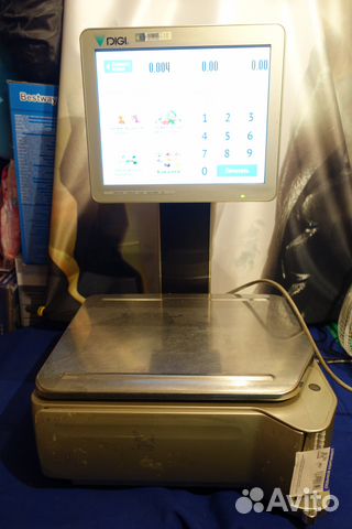 Торговые весы Digi SM 5000 c печатью этикеток Торговые весы Digi SM 5000 c печатью этикеток