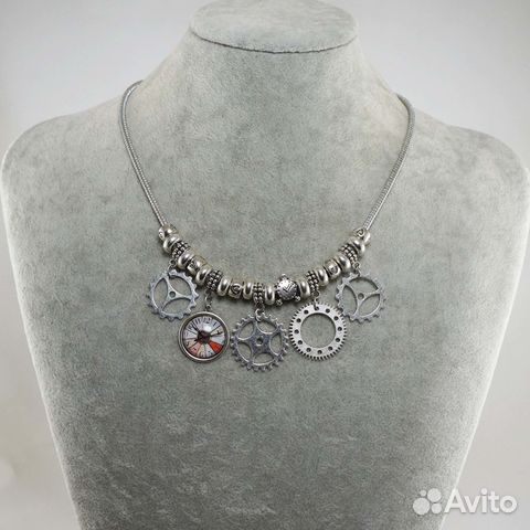 Колье Стимпанк Шестеренки №4 Колье Стимпанк Шестеренки №4