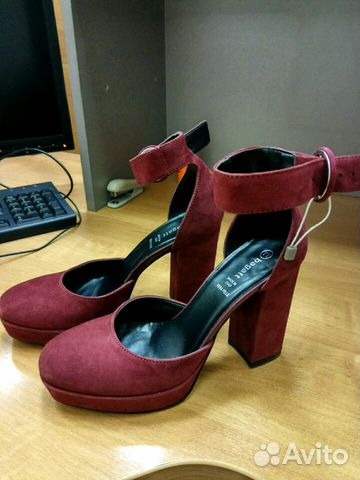 Новые замшевые туфли Италия Новые замшевые туфли Италия