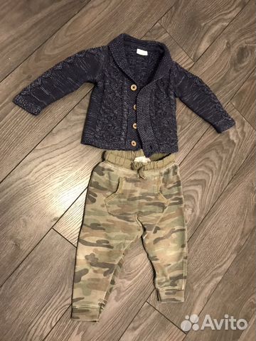 Штаны Zara kids, кофточка Next 92 см