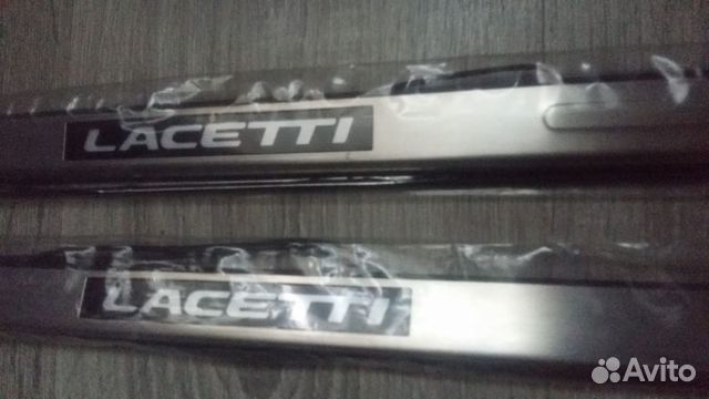 Накладки на пороги с подсветкой Шевроле Лачетти Накладки на пороги с подсветкой Шевроле Лачетти