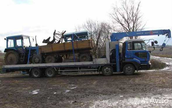 Аренда трала, перевозка jcb, гнб, низкорамный трал