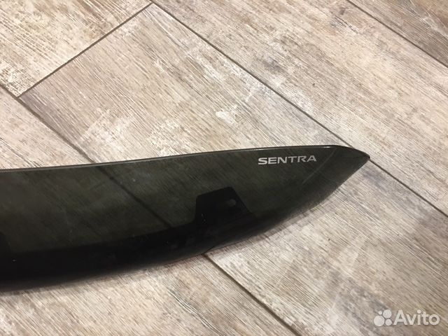 Дефлектор капота «мухобойка» Ниссан Sentra