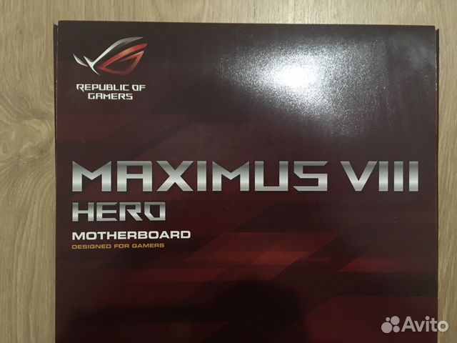 Материнская плата asus maximus 8 Nero