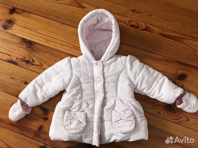 Куртка для девочки демисезон Mothercare р. 68-74
