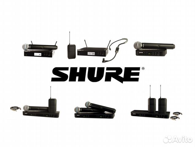 Shure BLX, разные модели Shure BLX, разные модели