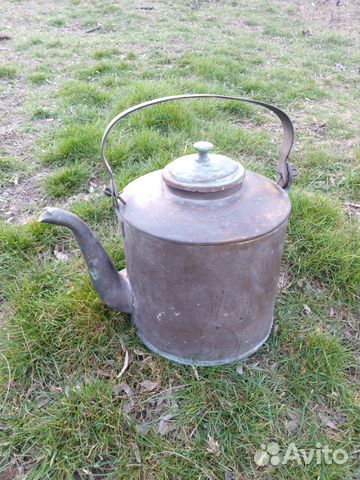 Чайник латунный