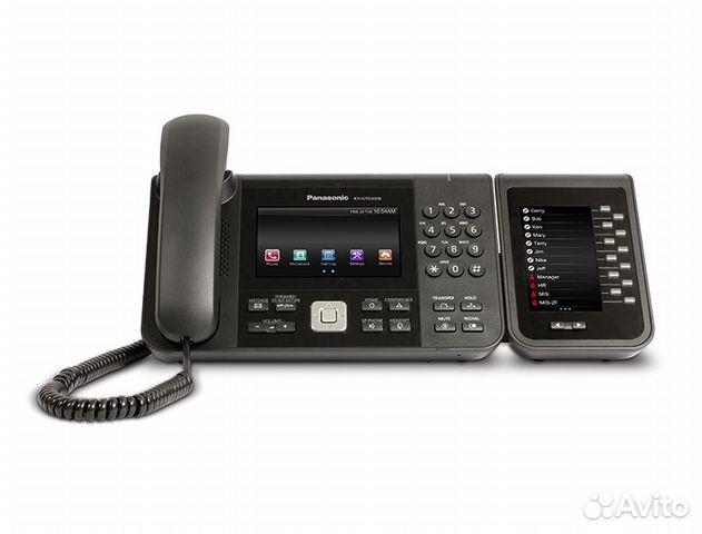 SIP телефон Panasonic KX-UTG300 / KX-UTG300B Black