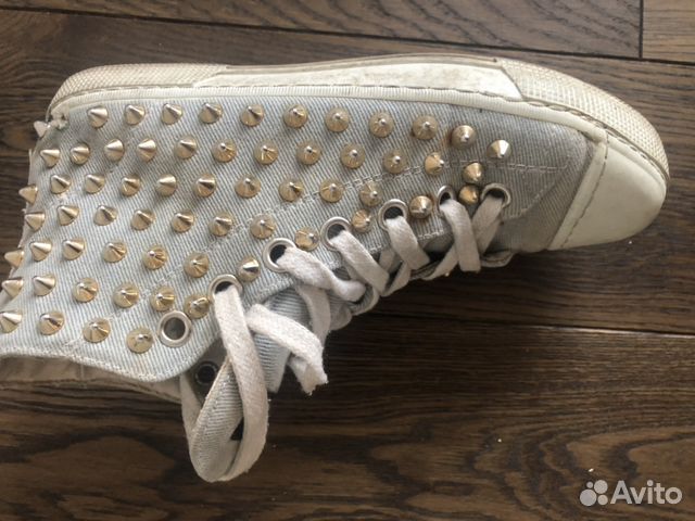 Кеды Gienchi 37 размер б/у с эффектом потертости Кеды Gienchi 37 размер б/у с эффектом потертости