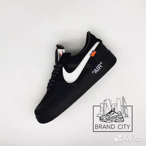 off white black nike air force 1