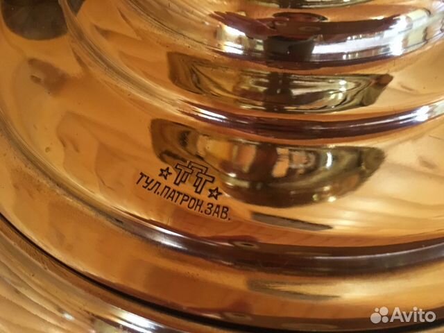 Самовар угольный на дровах 7 л Тулпатрон завод