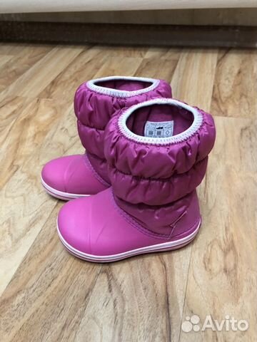 Сапоги crocs Kids Winter Puff Boot