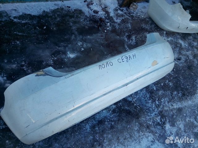 Бампер задний Volkswagen Polo Седан Бампер задний Volkswagen Polo Седан