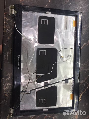 Крышка и рамка packard bell tm81