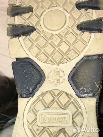 28-29 Demar резиновые сапоги хаки Демар милитари