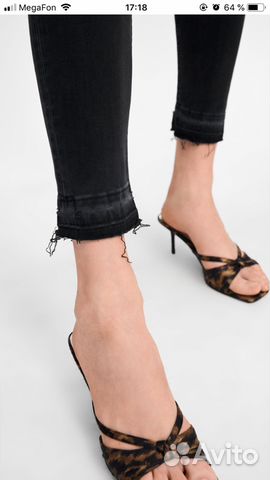 Джинсы скинни Zara