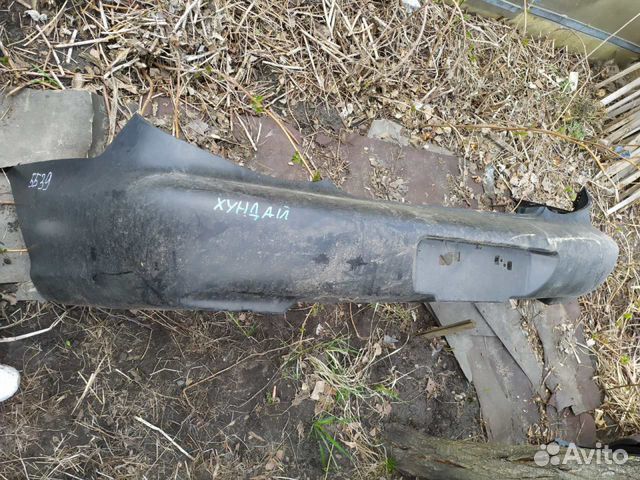 Hyundai Akcent задний бампер и кузовной ремонт