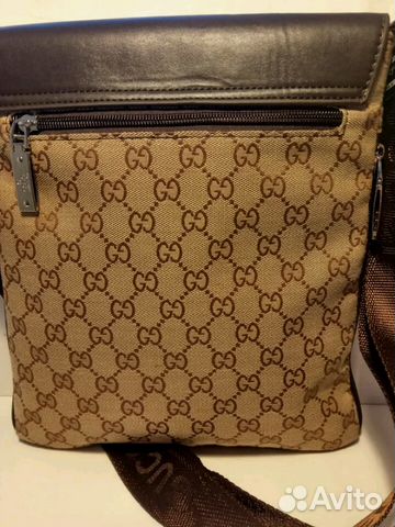 Мужская сумка gucci через плечо с ремешком Мужская сумка gucci через плечо с ремешком