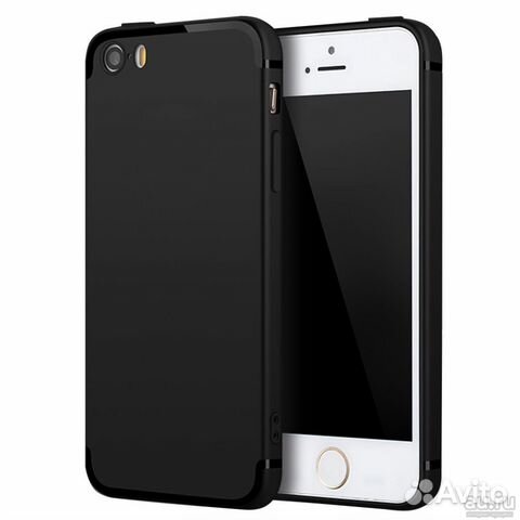 Силиконовый бампер чехол для iPhone 5S/SE Силиконовый бампер чехол для iPhone 5S/SE