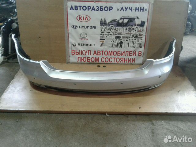 Бампер задний Volkswagen Polo Бампер задний Volkswagen Polo