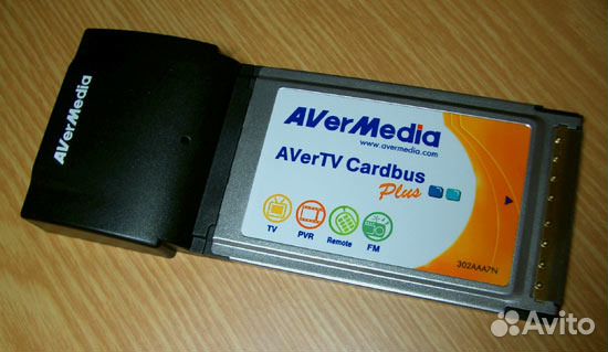 Тв Тюнер AVerMedia Cardbus E501R для ноутбука