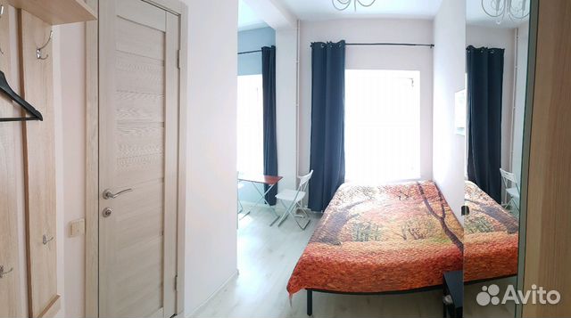 

Квартира-студия, 16 м², 1 кровать