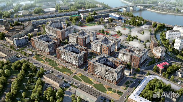 3-к квартира, 95.2 м², 9/14 эт.