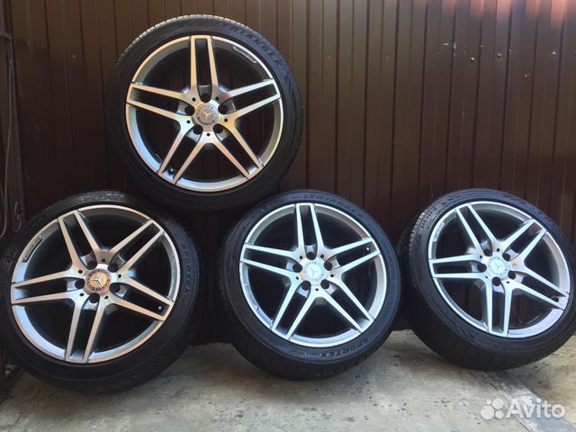 Колеса AMG (оригинал) на Mercedes-benz в сборе