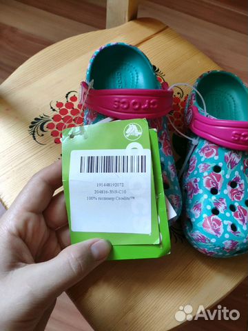 Сабо crocs для девочки с10