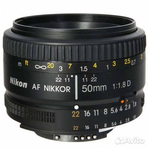Nikon - 50mm f/1.8D AF Nikkor - отл