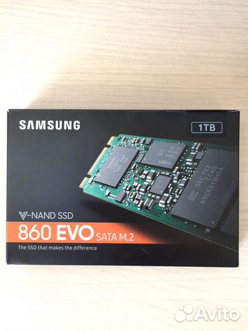 SAMSUNG 860 EVO 1TB SATA M.2 SSD