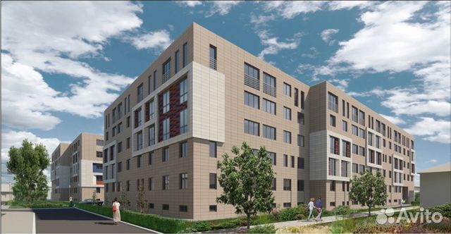 2-к квартира, 65 м², 1/5 эт.