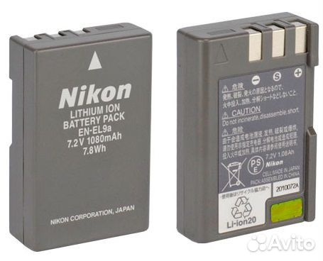 Аккумулятор Nikon EN-EL9a новый в упаковке (Bipo)