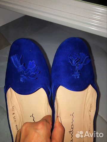 Santoni балетки (новые) Santoni балетки (новые)
